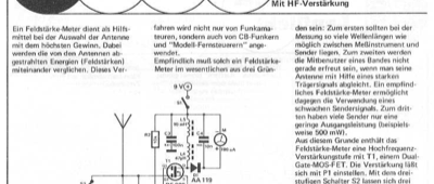 FET-Feldstärkemesser