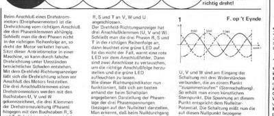 Drehfeld-Richtungsanzeige (Drehstrom)