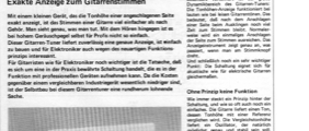 Gitarren-Tuner (MK50240)