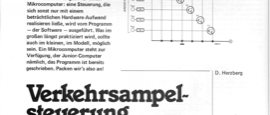 Verkehrsampelsteuerung