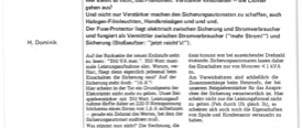 Einschaltstrom-Begrenzer (Fuse Protector)