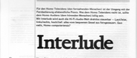 Interlude