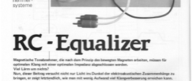 RC-Equalizer