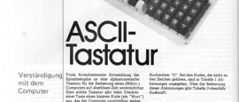 ASCII-Tastatur