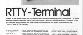RTTY-Terminal