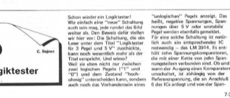 Logiktester (LM3914, LEDs)