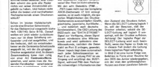 Centronics-Schnittstelle (mit VIA6522)