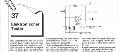 Elektronischer Taster (entprellen)