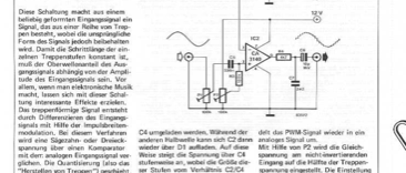 Quantisierer (Eingangssignal, Treppenförmig, Differenzieren)