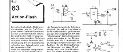Action-Flash (Blitz akustisch triggern)