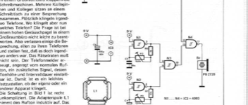 Telefonmelder (Induktiv, Piezo-Summer)