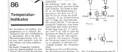 Temperatur-Indikator