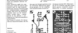 Konstantes Arbeitslicht (Helligkeitsgesteuerter Triac)
