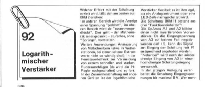 Logarithmischer Verstärker