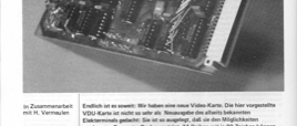 VDU-Karte (Video Terminal)