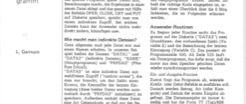 Indirekte Dateien mit dem Junior