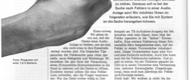 Fehlersuche mit System