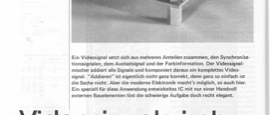 Video-Signal-Mischer