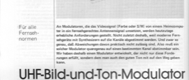 UHF-Bild-Ton-Modulator