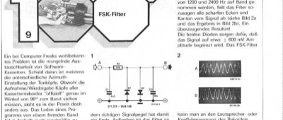 FSK-Filter (Tiefpass)