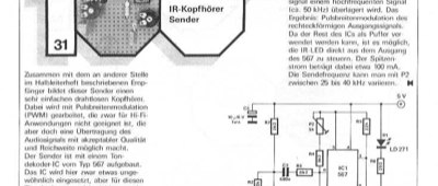 IR-Kopfhörer-Sender (mit 567)