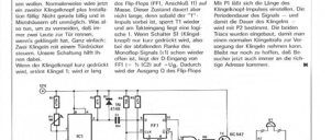 Doppel-Klingel (1 Knopf-2 Klingeln)