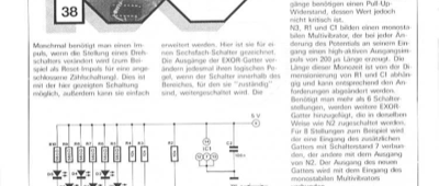 Schalt-Indikator (LEDs, Schalter)