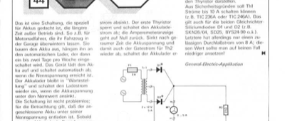 Automatischer Akkulader (Bleiakku)