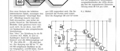 LED-Spiel (Zufallsgenerator, 4024 )