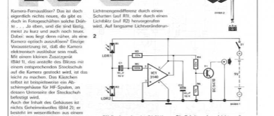 Kamera-Fernauslösung (optisch, LDR)
