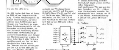Jump on Reset (Z80)