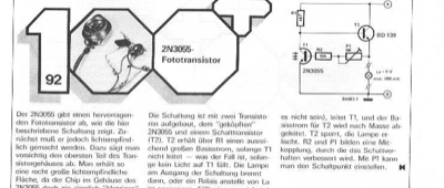 2N3055-Fototransistor