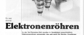 Elektronenröhren