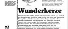 Wunderkerze