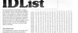 IDList