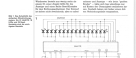 Windrichtungs-Messer (Reed Kontakte)