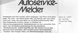 Ölwechsel-Melder (Auto)