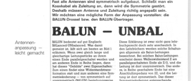 Antennen-Anpassung