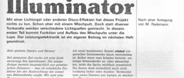 Illuminator, Teil 1