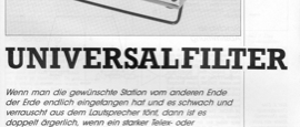 Universalfilter