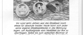 Glasfaser-Optik (Fiber)
