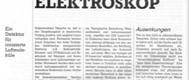 Luft-Ionen-Detektor