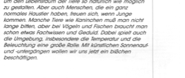 Volieren-Beleuchtung