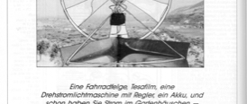 Wind-Generator (Lichtmaschine Fahrradrad)