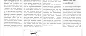 Satellitenfernsehen