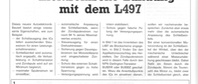 Applikator (Elektronische Zündung mit dem L497)