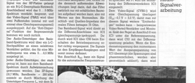 R-SAT Satellitenfernsehempfänger, Teil 2