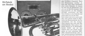 Mischpult-Verstärker 12V 40W