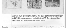 R-SAT Satellitenfernsehempfänger, Teil 3