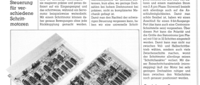 Universelle Schrittmotorkarte (bipolar mit 8 bit Schnittstelle)